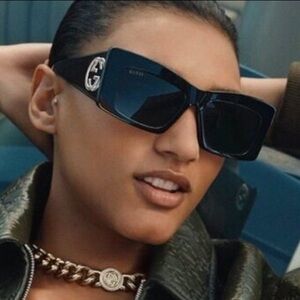 Gucci GG1842S Oversized Cat Eye Sunglasses NIB